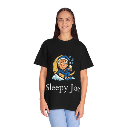Sleepy Joe Cartoon T-Shirt — Funny Sleepy Moon Graphic Tee