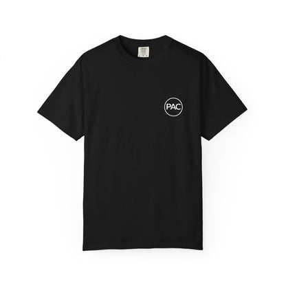 Pam Bondi - Out Of Here Political Parody T-Shirt (Back)
